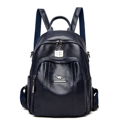 Γυναικείο σακίδιο πλάτης με δύο θήκες και κλειδοθήκη