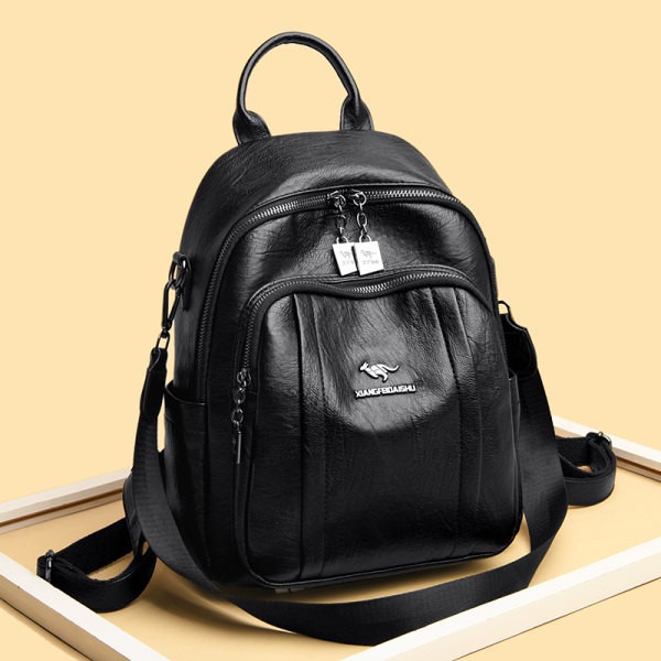 Γυναικείο σακίδιο πλάτης με δύο θήκες και κλειδοθήκη