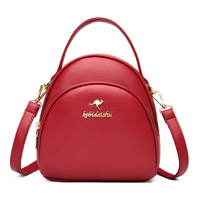 Moteriška kuprinė su priekine kišene ir užtrauktuku