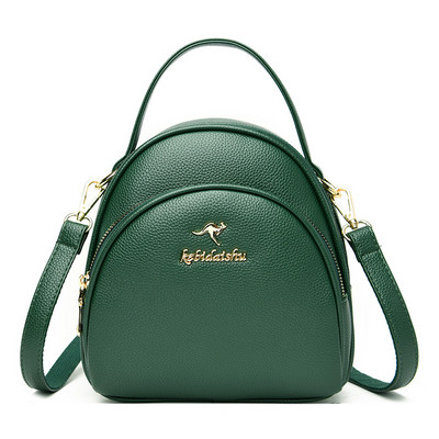 Moteriška kuprinė su priekine kišene ir užtrauktuku