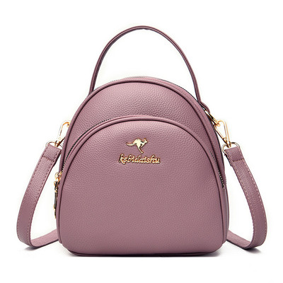 Moteriška kuprinė su priekine kišene ir užtrauktuku