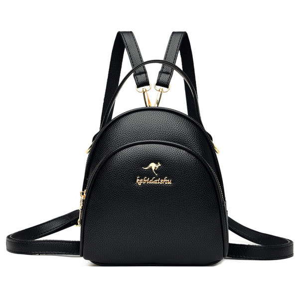 Moteriška kuprinė su priekine kišene ir užtrauktuku