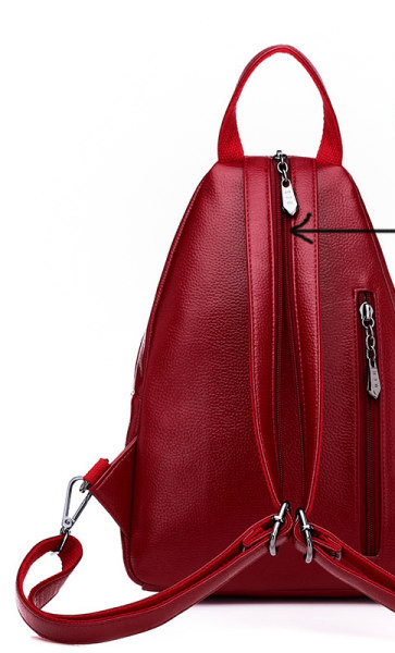 Universali moteriška kuprinė su vieta ausinėms