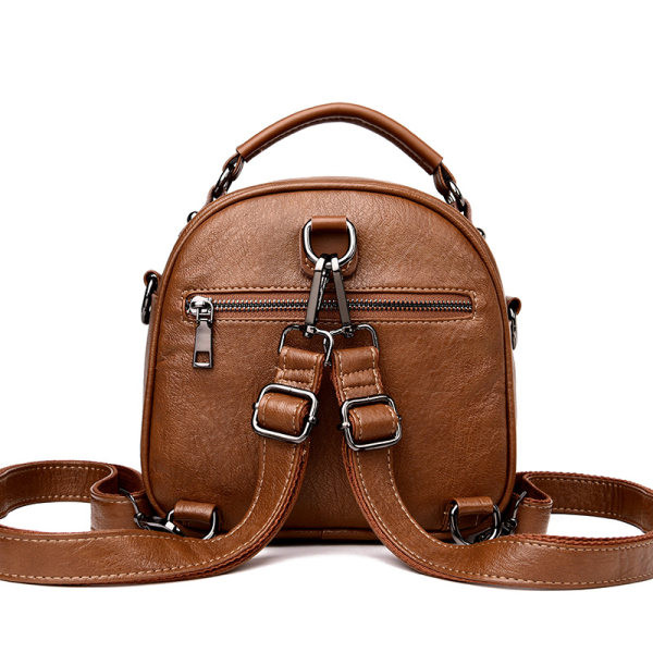 Nauja maža moteriška įvairių spalvų kuprinė