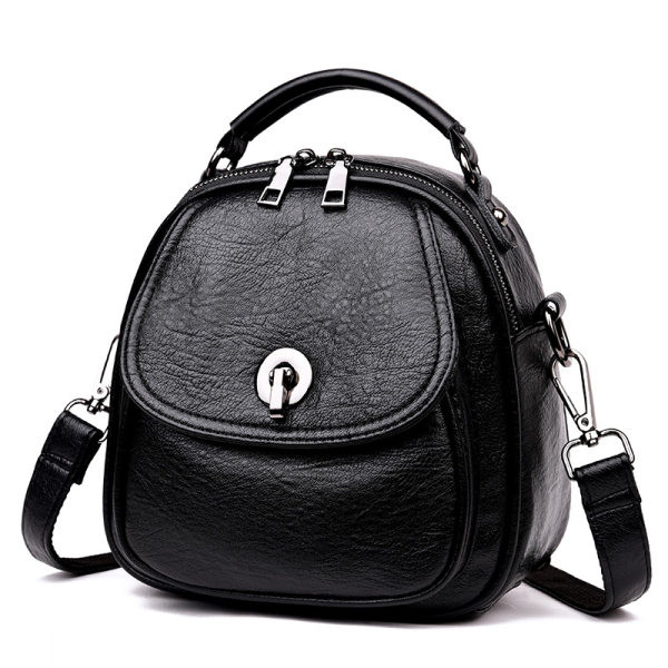 Nauja maža moteriška įvairių spalvų kuprinė