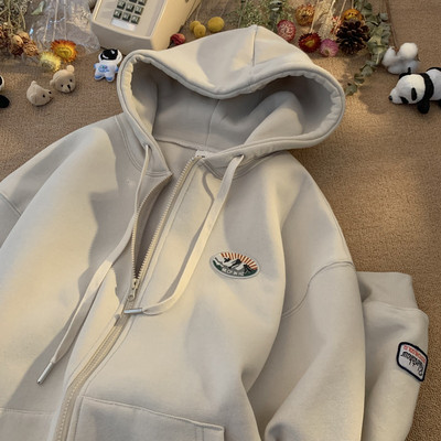 Vyriškas megztinis su kišene ir gobtuvu