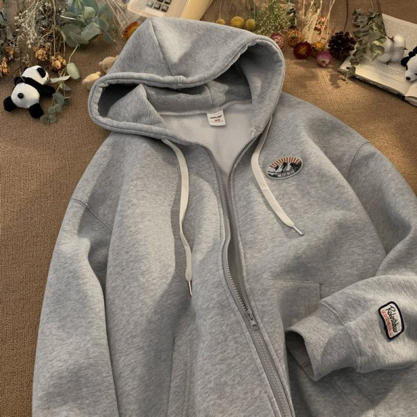 Vyriškas megztinis su kišene ir gobtuvu