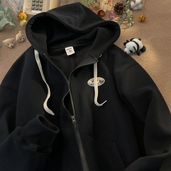 Vyriškas megztinis su kišene ir gobtuvu