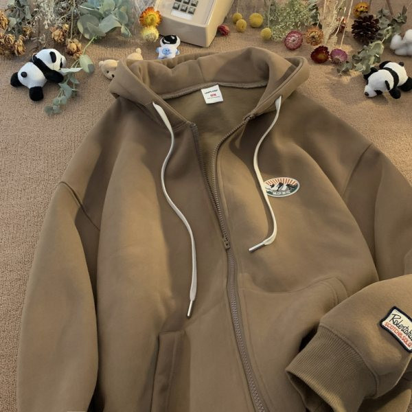 Vyriškas megztinis su kišene ir gobtuvu