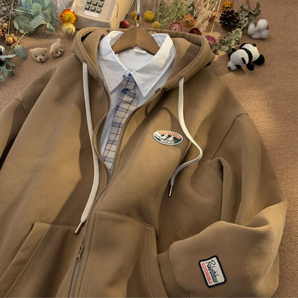 Vyriškas megztinis su kišene ir gobtuvu