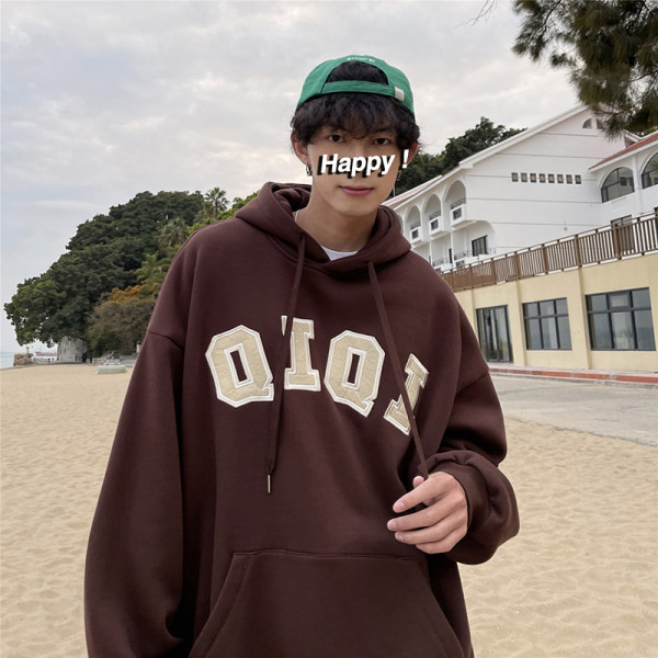 Vyriški laisvalaikio megztiniai su gobtuvu su kaklaraiščiais