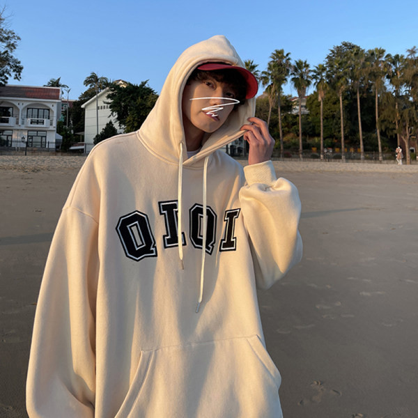 Vyriški laisvalaikio megztiniai su gobtuvu su kaklaraiščiais