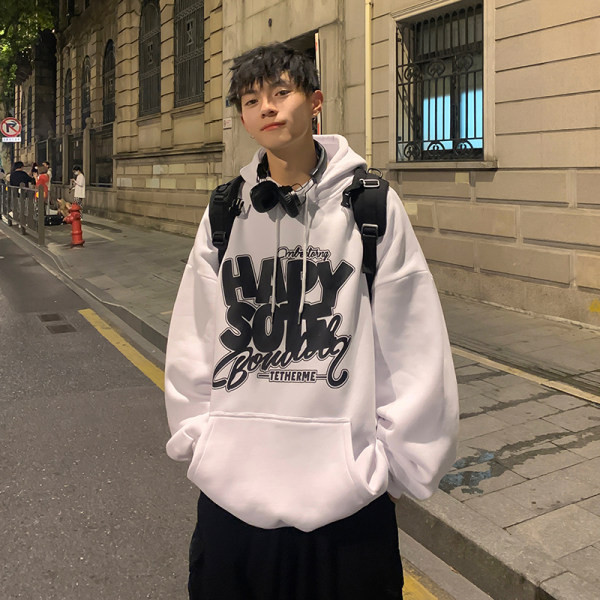 Vyriški laisvalaikio megztiniai su gobtuvu ir kišene