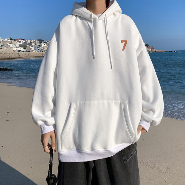 Νέο μοντέλο φαρδύ ανδρικό φούτερ με κουκούλα