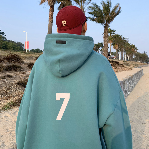 Νέο μοντέλο φαρδύ ανδρικό φούτερ με κουκούλα