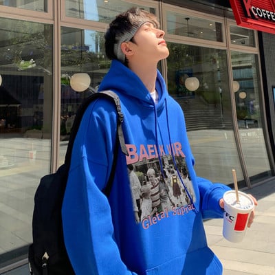 Įvairių spalvų laisvalaikio vyriški megztiniai