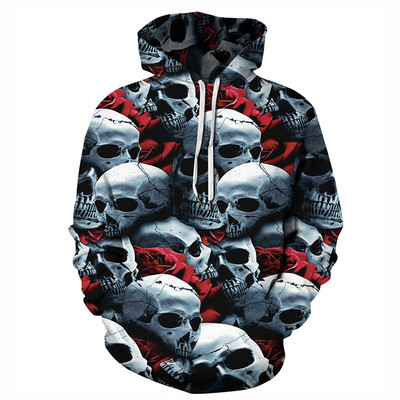 Spalvingas vyriškas megztinis su gobtuvu