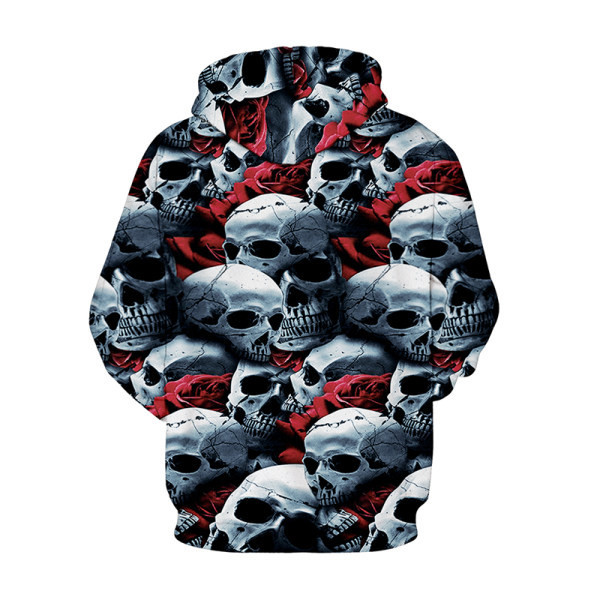 Spalvingas vyriškas megztinis su gobtuvu