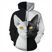 Alkalmi férfi pulóver 3D nyomtatással