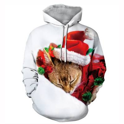 Alkalmi férfi pulóver 3D nyomtatással