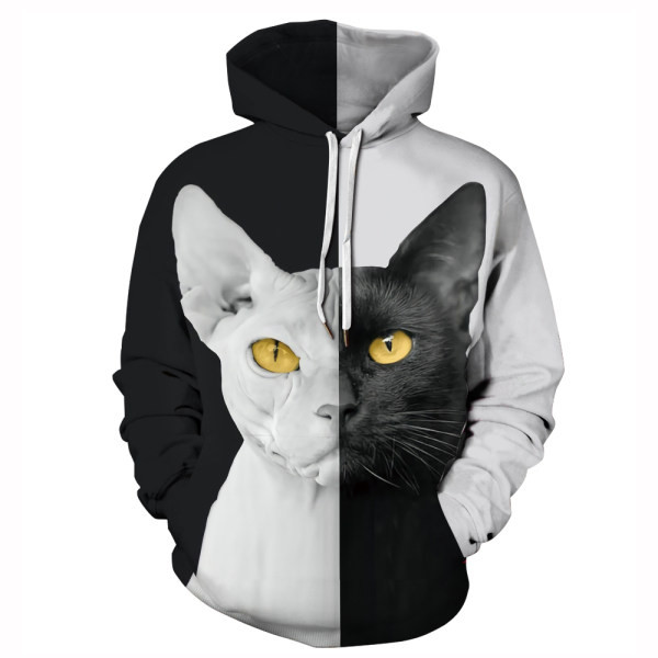 Alkalmi férfi pulóver 3D nyomtatással