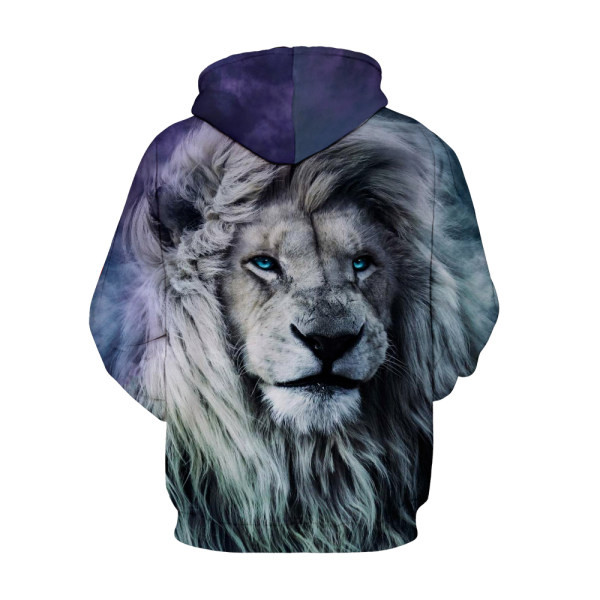 Ανδρικό φούτερ με κουκούλα και τρισδιάστατο στοιχείο