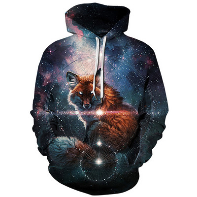 Uue mudeli värvilise trükiga meeste dressipluus