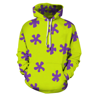 Νέο μοντέλο ανδρικό φούτερ αντανακλαστικό με κουκούλα και τσέπη