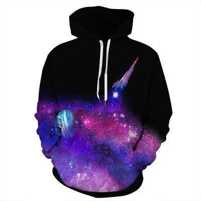 Νέο μοντέλο ανδρικό φούτερ αντανακλαστικό με κουκούλα και τσέπη