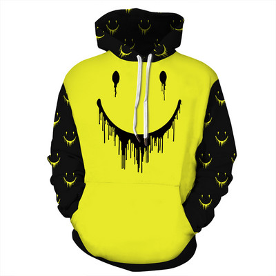 Νέο μοντέλο ανδρικό φούτερ αντανακλαστικό με κουκούλα και τσέπη