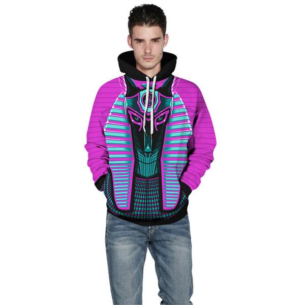 Lilla värvi meeste dressipluus igapäevaseks kandmiseks paeltega