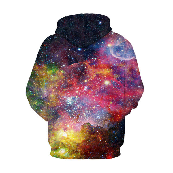 Πολύχρωμο αθλητικό φούτερ με κουκούλα για καθημερινή ζωή