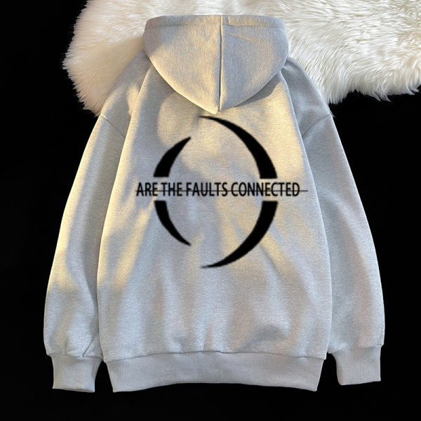 Új, hétköznapi kétszínű cipzáras pulóver