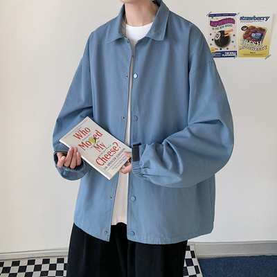 Nööpide ja kraega meeste dressipluus