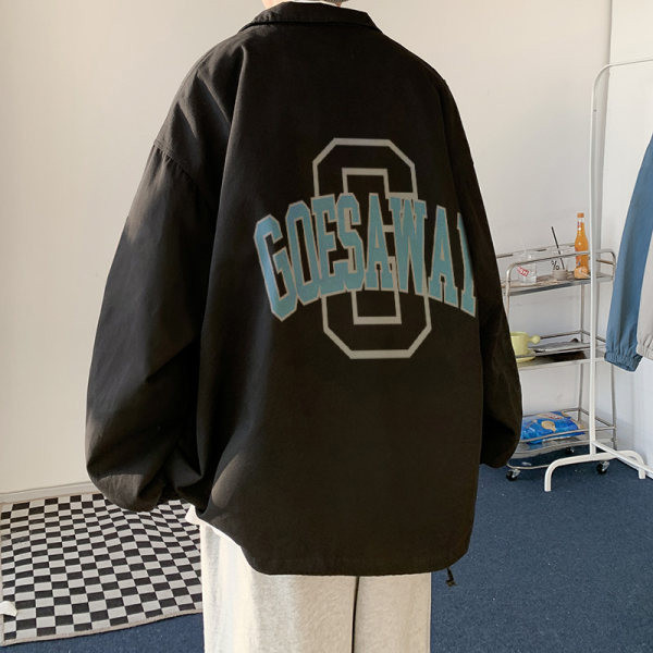 Nööpide ja kraega meeste dressipluus