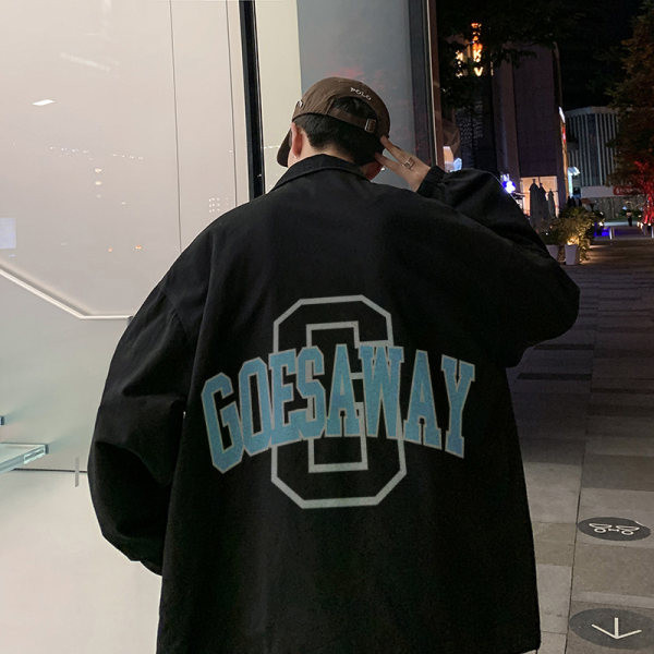 Nööpide ja kraega meeste dressipluus