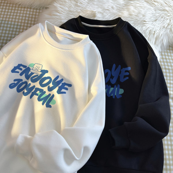 Meeste dressipluusid - ovaalse dekoltee ja pealdisega