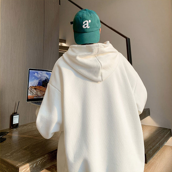 Σπορ ανδρική μπλούζα με κουκούλα και τσέπη