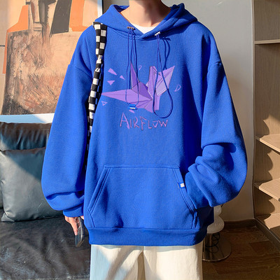 Meeste vabaaja kapuutsiga dressipluus - mitut värvi