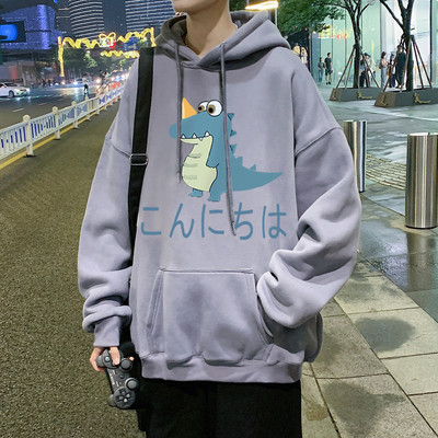 Divatos őszi rátétes férfi pulóver