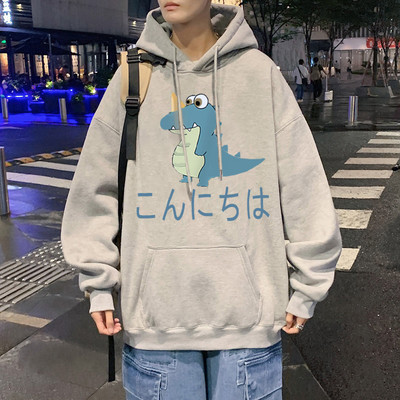 Divatos őszi rátétes férfi pulóver