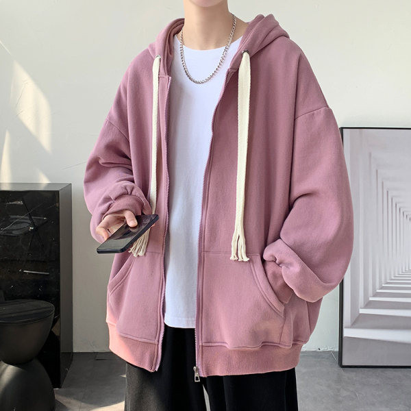 Νέο μοντέλο ανδρικό φούτερ με κορδόνια και φερμουάρ