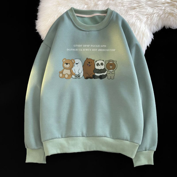 Ανδρικό φθινοπωρινό φούτερ με οβάλ λαιμόκοψη και στάμπα