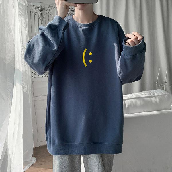 Lai ümara kaelusega meeste pluus – mitut värvi