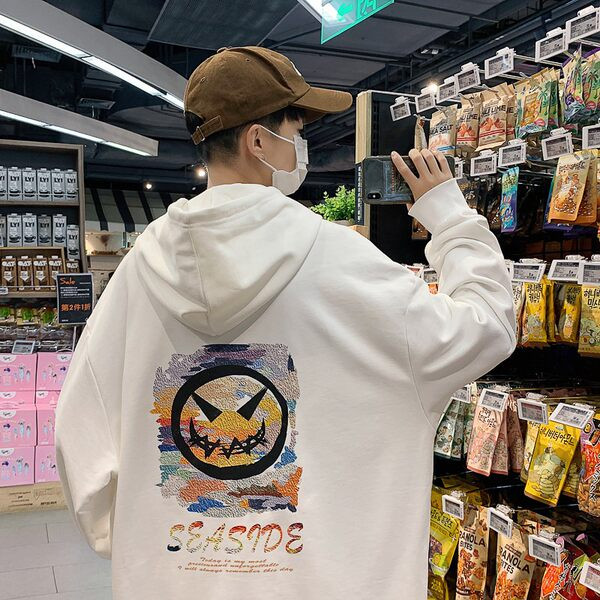 Meeste dressipluusid - kapuutsiga ja trükiga