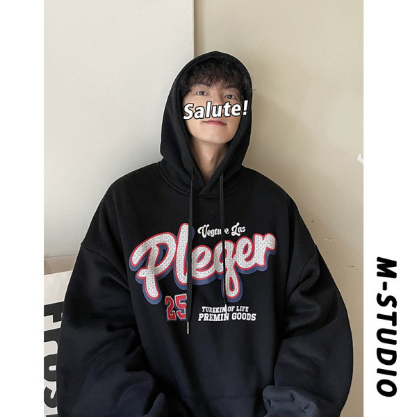 Férfi pulóver színes nyomattal, három színben