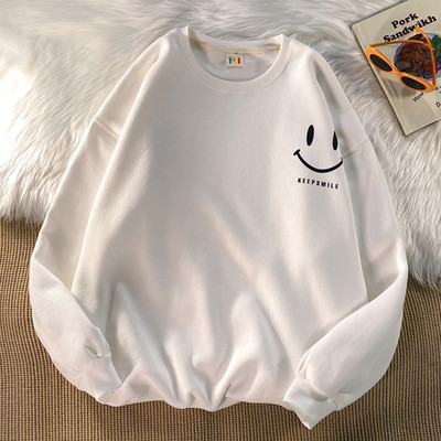 Naujo modelio vyriški megztiniai su ovalia iškirpte – baltos ir juodos spalvos