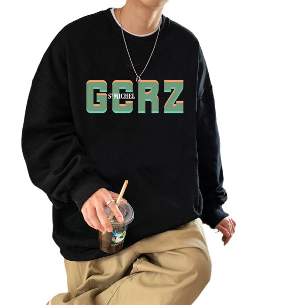 Ανδρικό φούτερ με επιγραφή - τρία χρώματα