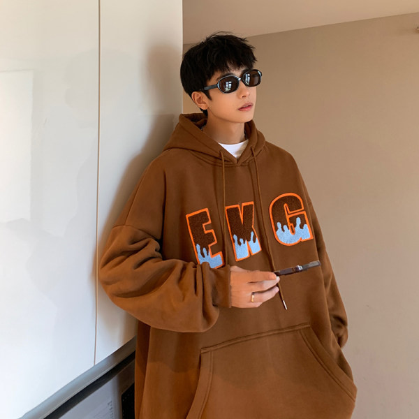 Σπορ ανδρικό φούτερ με επιγραφή - τρία χρώματα