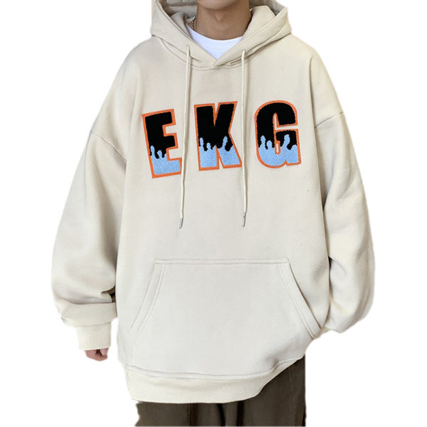 Σπορ ανδρικό φούτερ με επιγραφή - τρία χρώματα